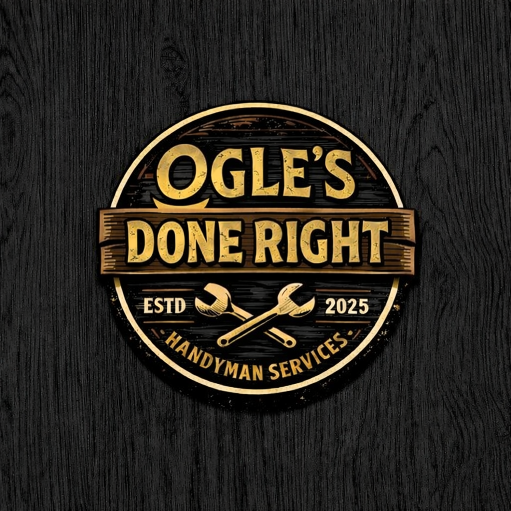 Ogles done right logo
